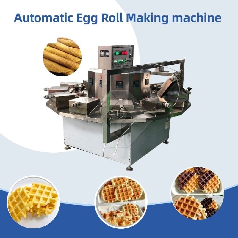 Cône de sucre à rouler rotatif, cuisson de crème glacée, cônes roulés, Machine de fabrication