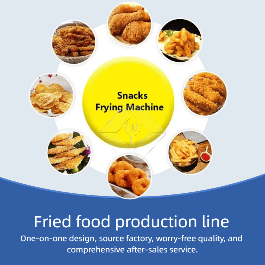 Friteuse électrique de poulet, friteuse automatique continue, pour hamburgers, avec convoyeur