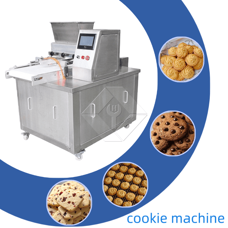 Machine de fabrication de biscuits de forme automatique avec matrices interchangeables pour la production de biscuits personnalisés et une utilisation industrielle à haut rendement