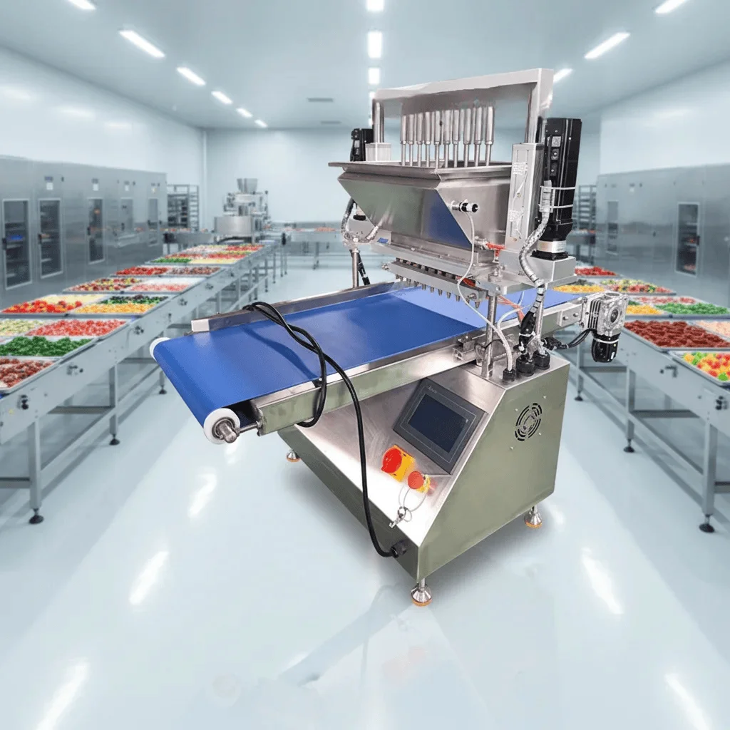 petite machine à déposer des bonbons