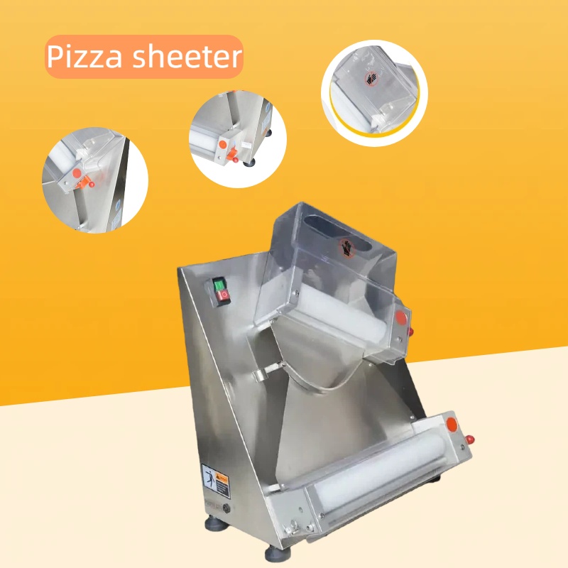 Machine commerciale de presse de laminoir de pâte à pizza