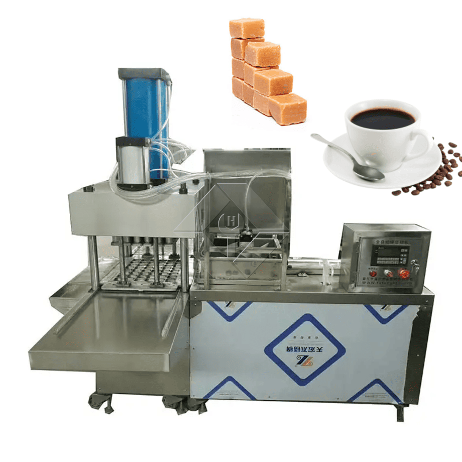Machine de fabrication de gâteaux de riz en acier inoxydable, Machine de formage de cubes de sucre, presse à sucre en cubes bruns