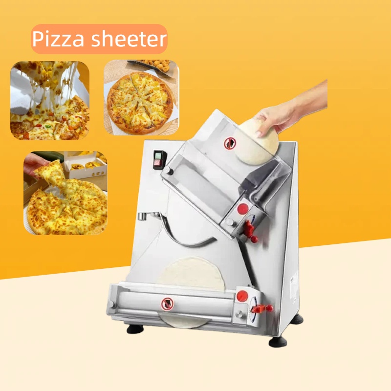 Machine commerciale de presse de laminoir de pâte à pizza Machine commerciale de presse de laminoir de pâte à pizza
