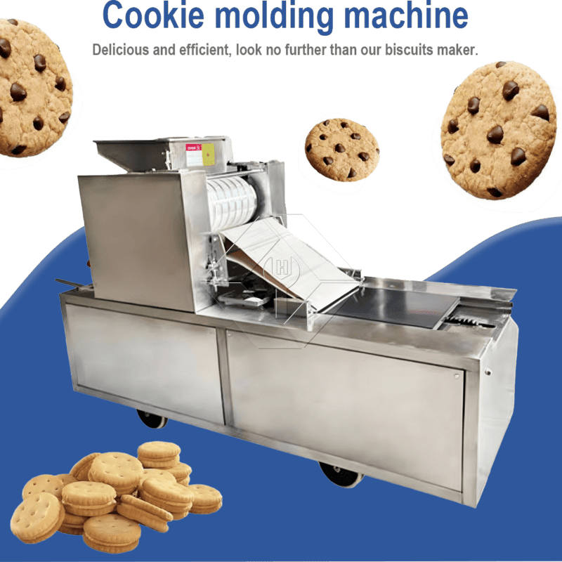 Rouleau de gâteau aux noix formant la machine Biscuit croustillant à la pêche Biscuits d'Italie faisant la machine Biscuits à l'avoine faisant la machine de formage