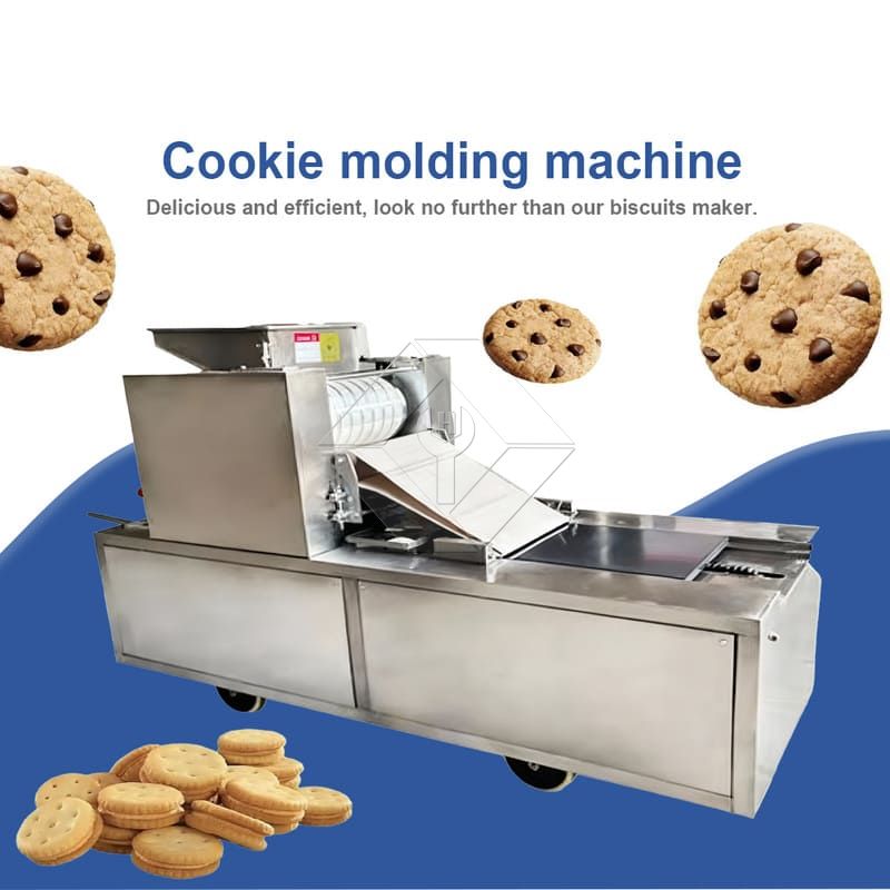 Rouleau de gâteau aux noix formant la machine Biscuit croustillant à la pêche Biscuits d'Italie faisant la machine Biscuits à l'avoine faisant la machine de formage