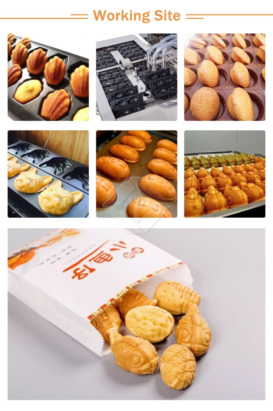 Machine à gâteau Taiyaki entièrement automatique