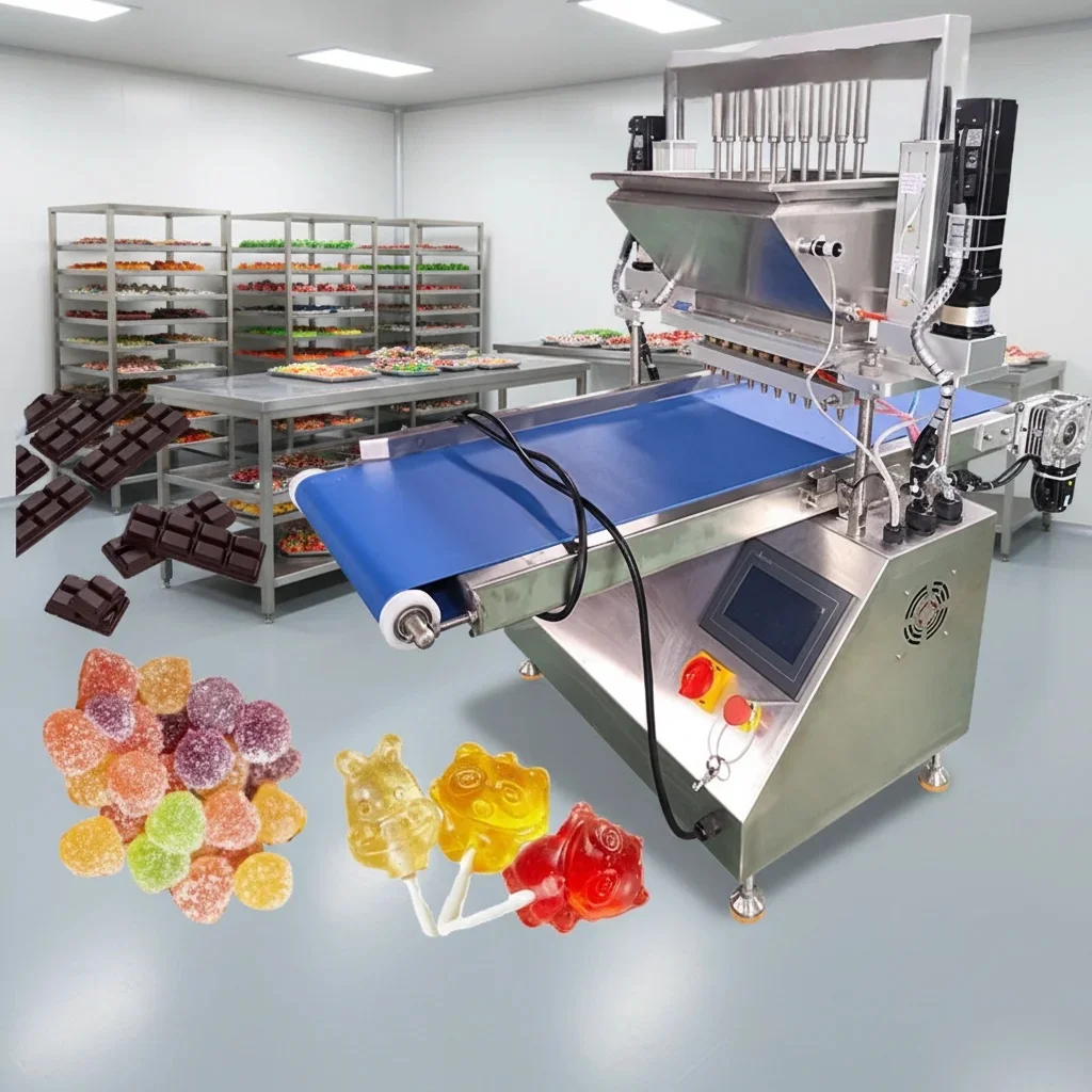 petite machine à déposer des bonbons