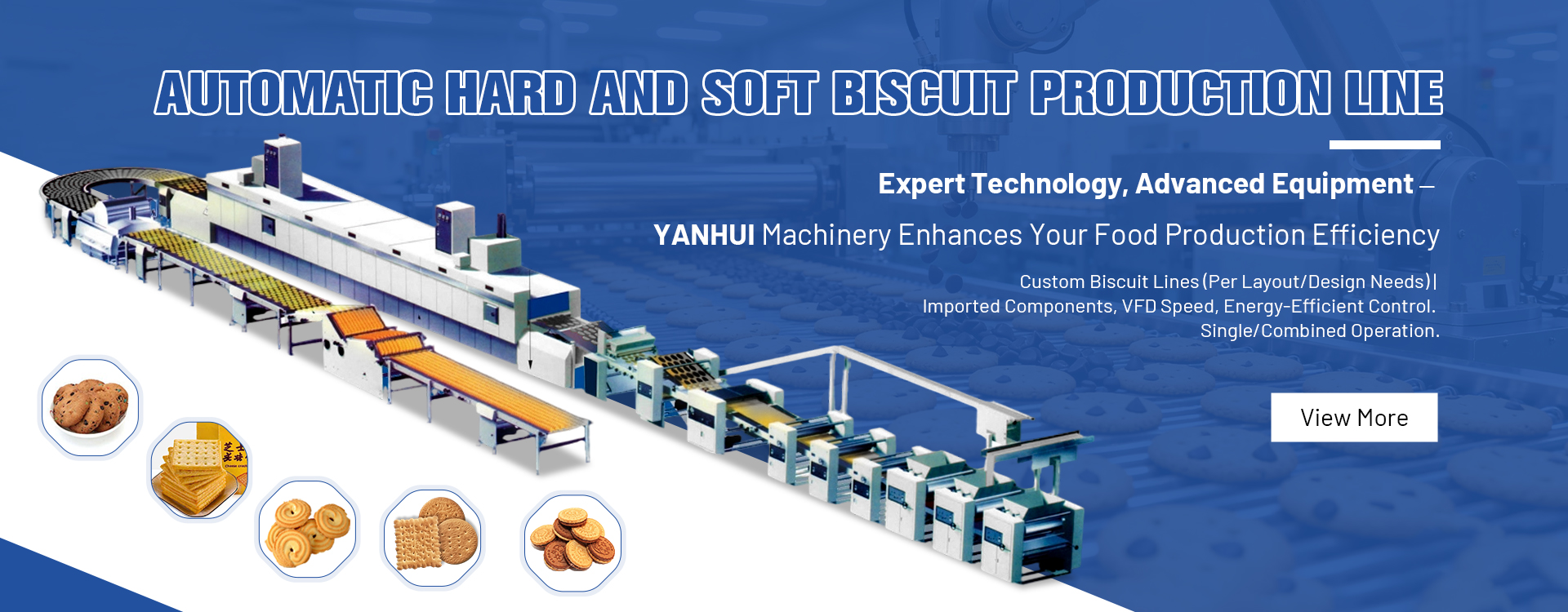 LIGNE DE PRODUCTION AUTOMATIQUE DE BISCUITS