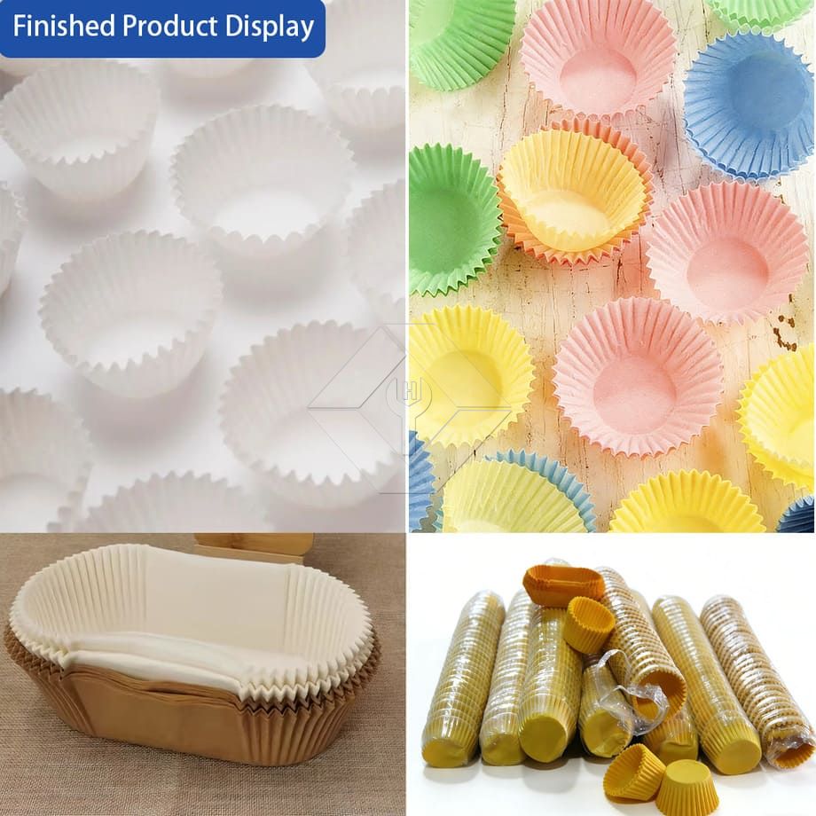 Ligne de production automatique de muffins, prix d'usine, Mini tasse industrielle, Machine de fabrication de gâteaux pour mettre des papiers de cupcakes