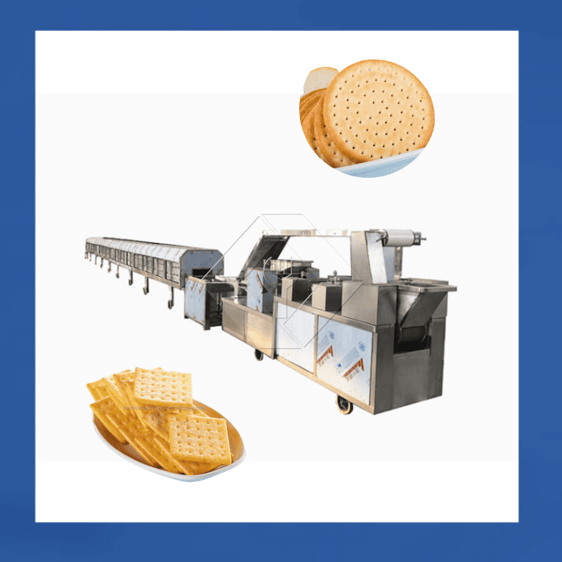 Machine automatique de fabrication de biscuits | Ligne de production de biscuits croustillants et durs | Équipement industriel pour biscuits