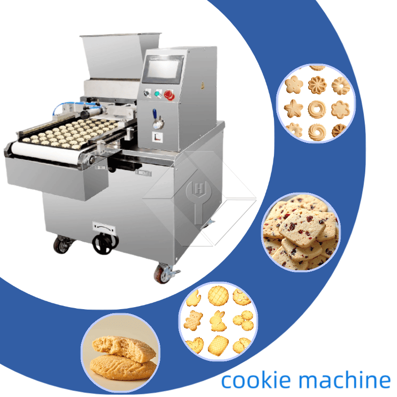 Machine de fabrication de biscuits de forme automatique avec matrices interchangeables pour la production de biscuits personnalisés et une utilisation industrielle à haut rendement