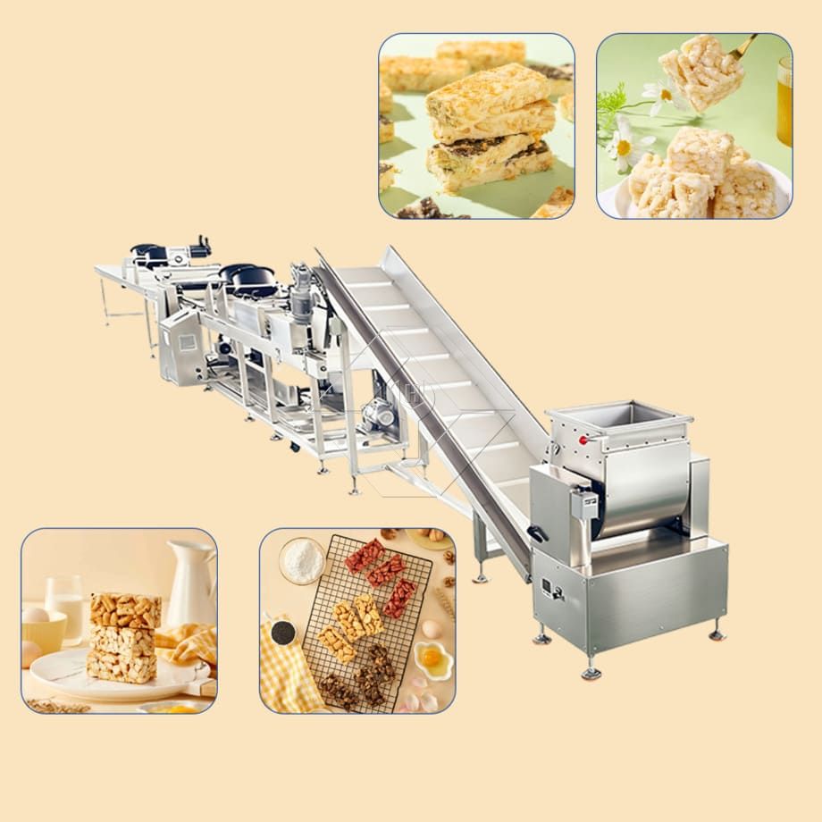 Machine de fabrication de bonbons mous comme Sachima/chaîne de production de friandises au caramel/pour usine chinoise de collations