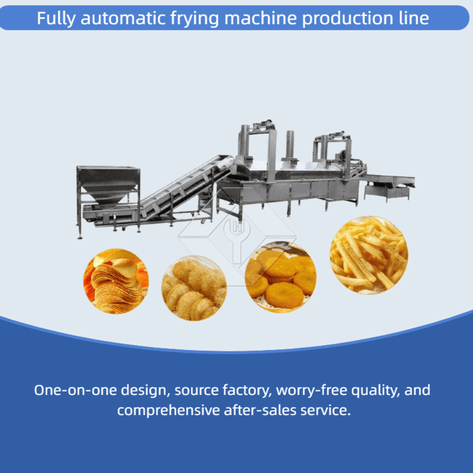 Friteuse électrique de poulet, friteuse automatique continue, pour hamburgers, avec convoyeur