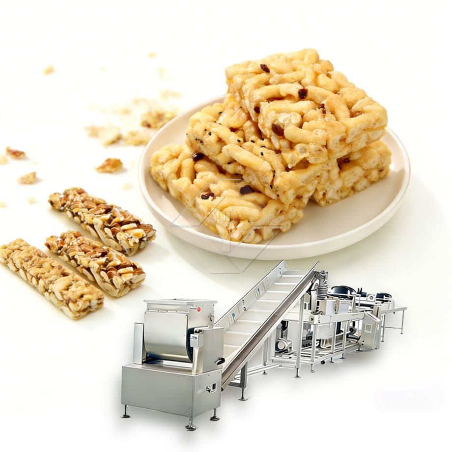 Machine de fabrication de bonbons mous comme Sachima/chaîne de production de friandises au caramel/pour usine chinoise de collations
