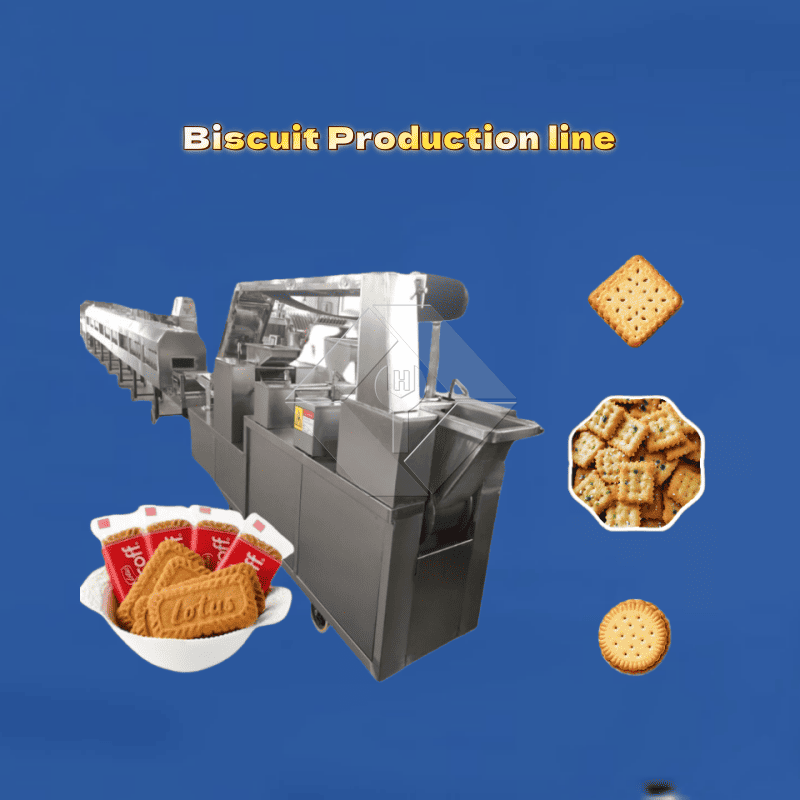 Machine automatique de fabrication de biscuits | Ligne de production de biscuits croustillants et durs | Équipement industriel pour biscuits