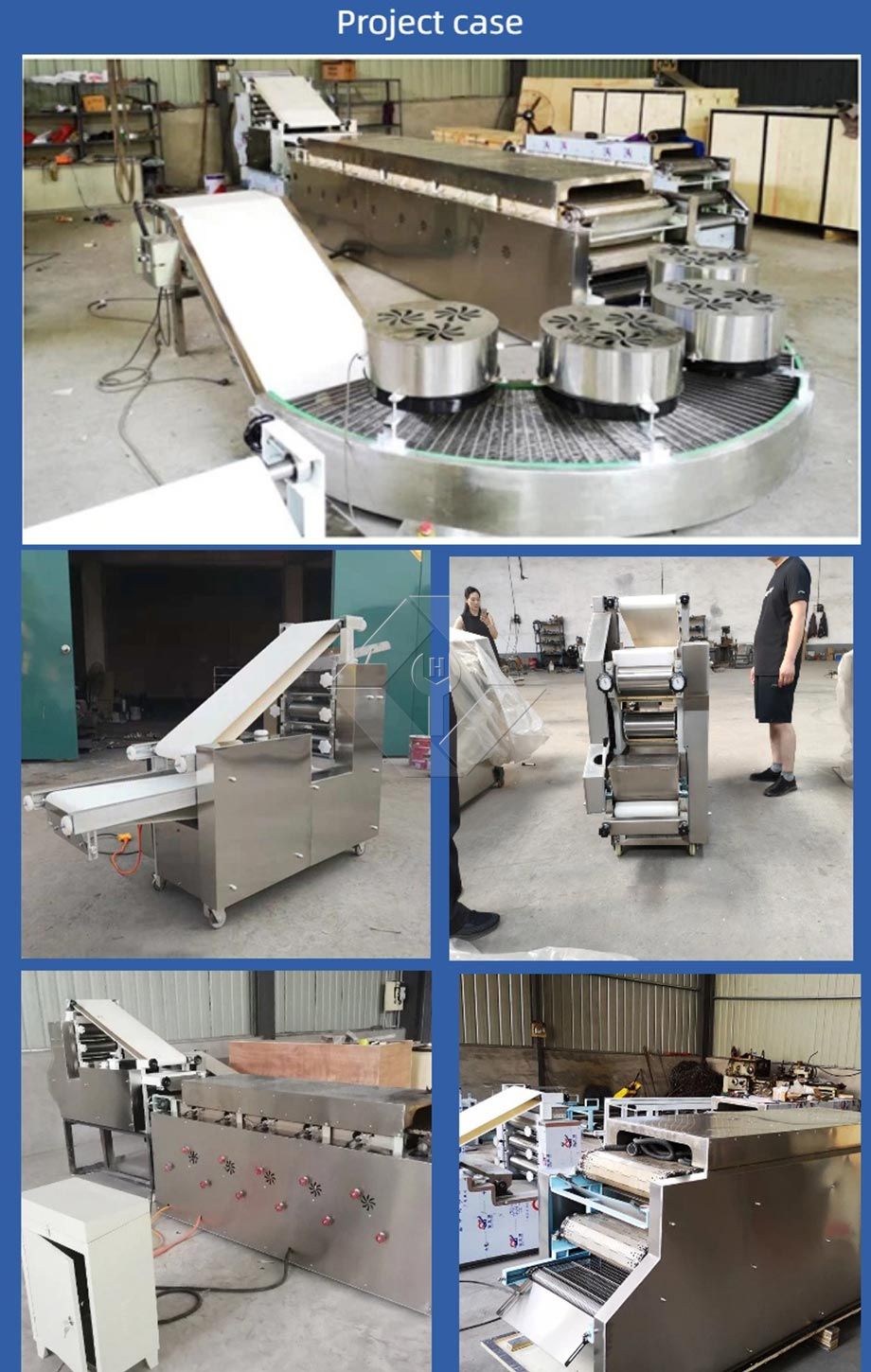 Machine commerciale de fabrication de pain pita arabe