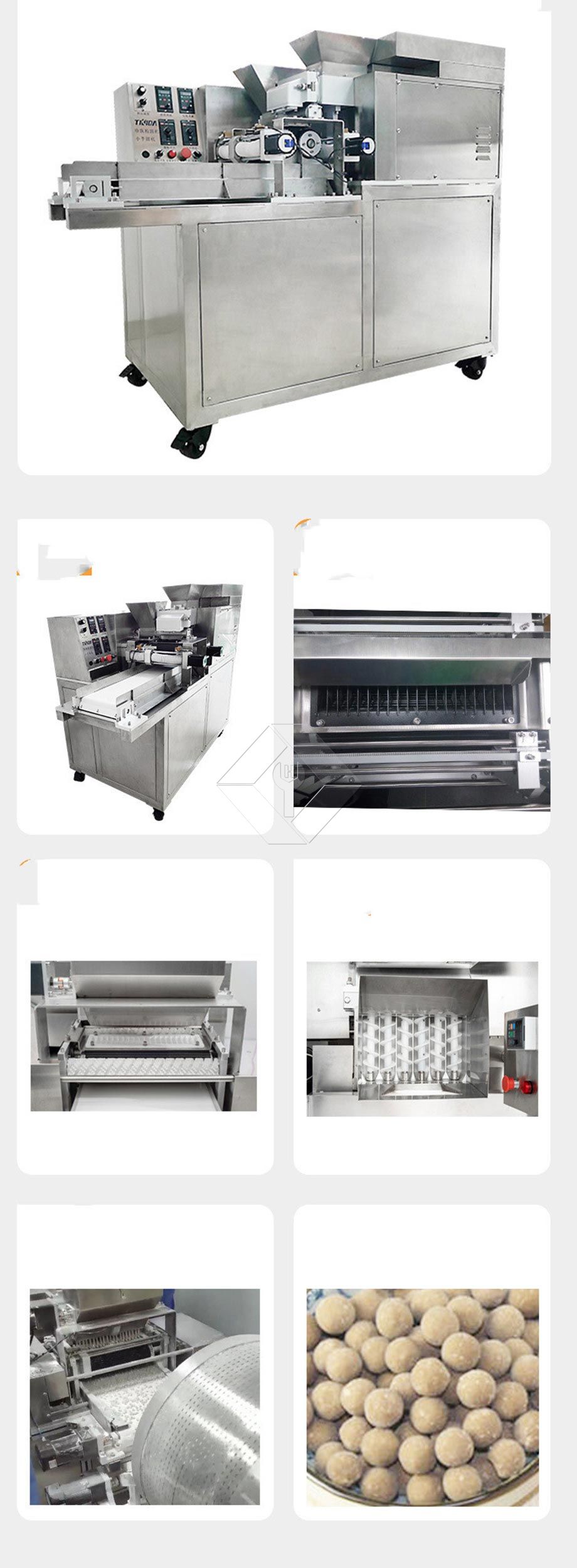 Machine commerciale entièrement automatique de perles de tapioca, Machine de fabrication de sagou d'amidon de tapioca Machine commerciale entièrement automatique de perles de tapioca, Machine de fabrication de sagou d'amidon de tapioca