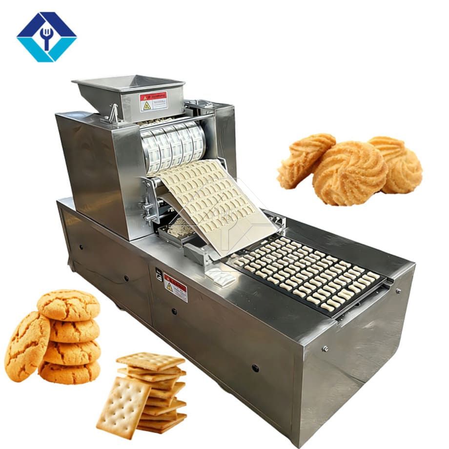 Machine à biscuits automatique, petite Mini Machine électrique de fabrication de biscuits durs et mous, Machine à pâtisserie à la pêche, prix d'usine