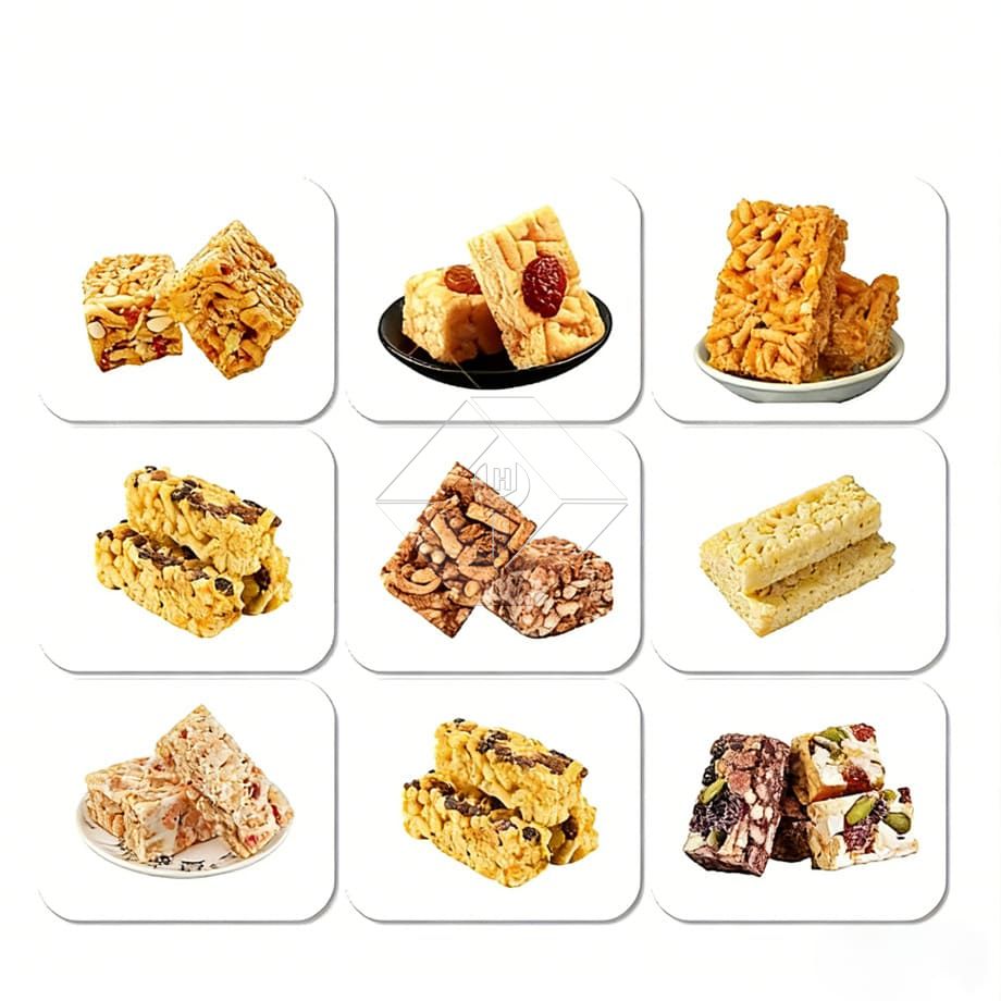 Machine de fabrication de bonbons mous comme Sachima/chaîne de production de friandises au caramel/pour usine chinoise de collations